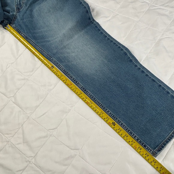 Goodfellow Advanced Temp Control Jeans 38x30 Athletic Fit Stretch Blue NWT - Picture 10 of 11